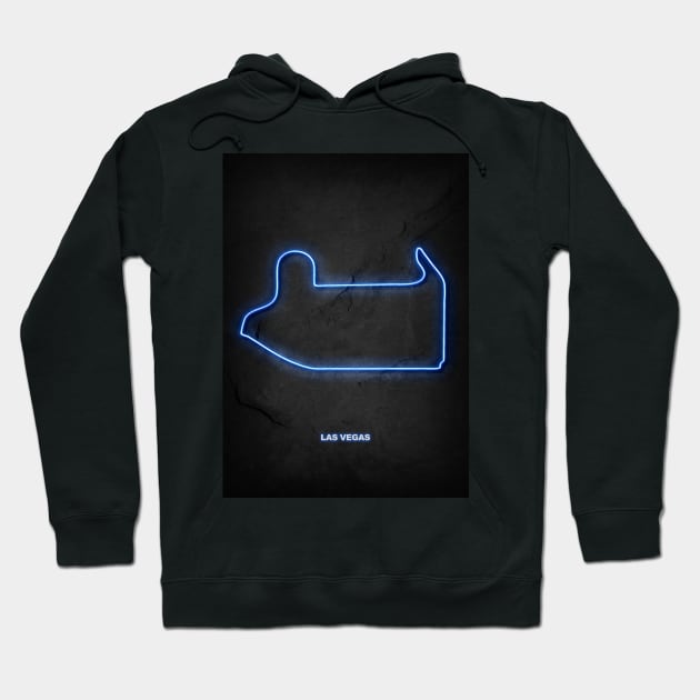 Las Vegas Circuit Neon Hoodie by Durro